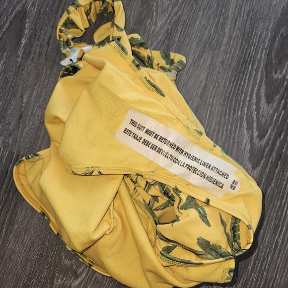 Aguabendita Target Palm Print one piece swimsuit - Picture 4 of 5